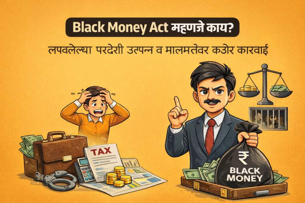 Black Money Act म्हणजे काय?