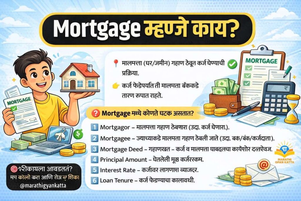 Mortgage म्हणजे काय?