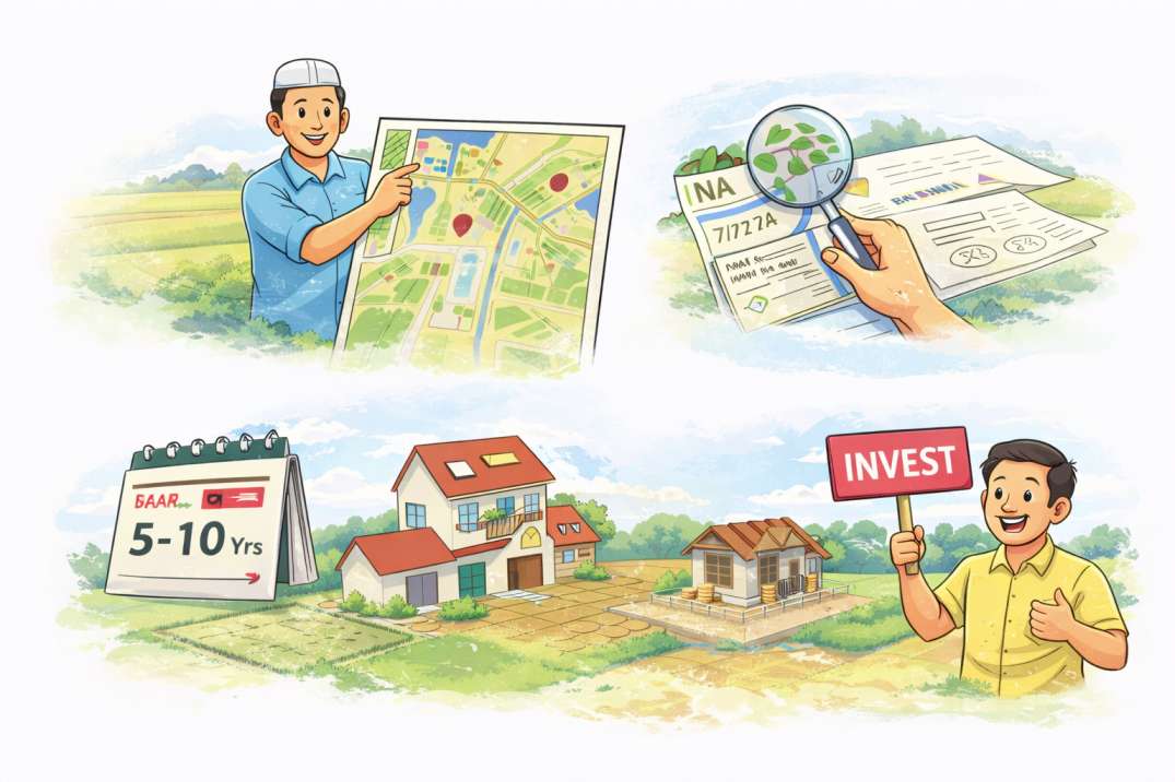 प्लॉटमध्ये दीर्घकालीन गुंतवणूक कशी करावी