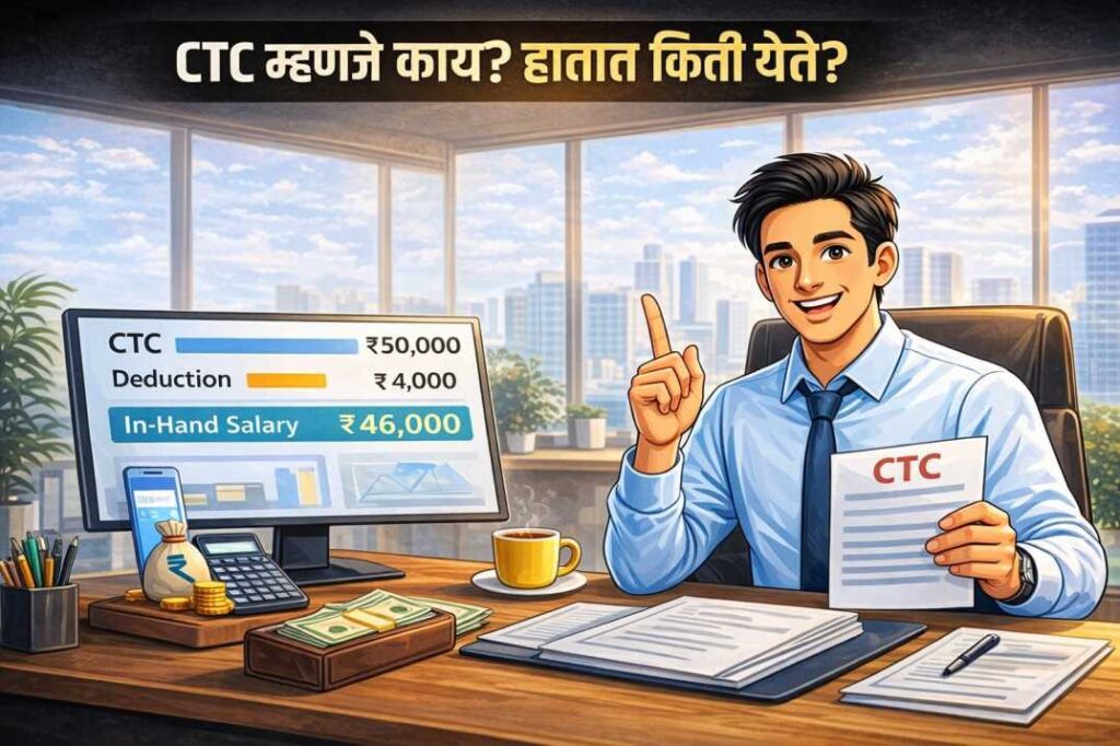 CTC म्हणजे काय? हातात किती पगार येतो?