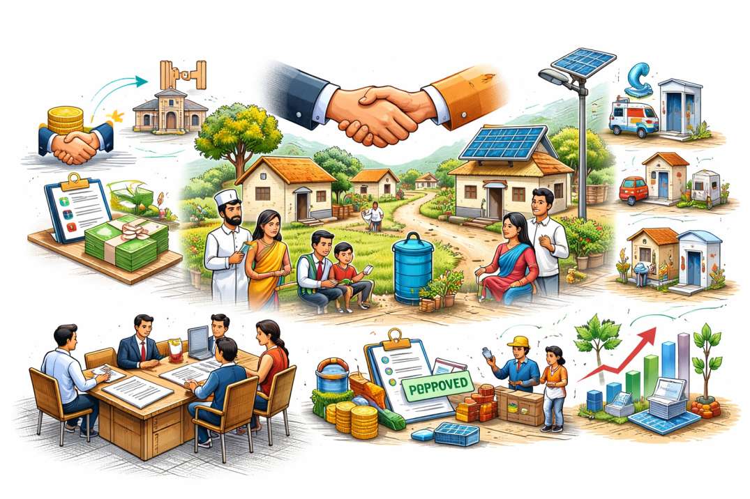 NGO गाव प्रोजेक्ट प्रक्रिया