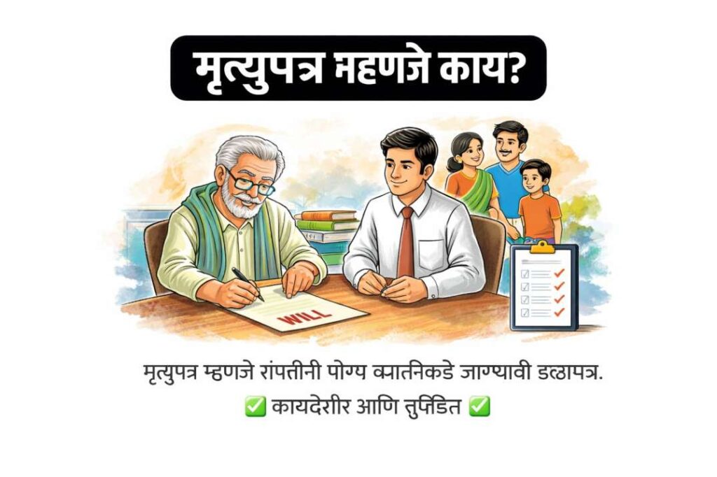 मृत्युपत्र म्हणजे काय?